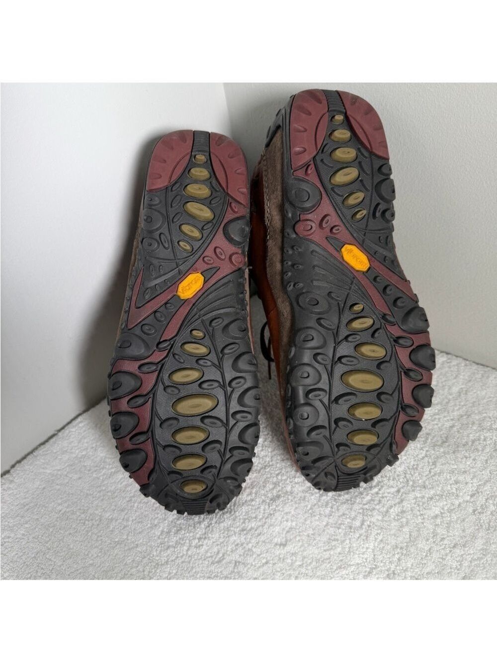 Merrell Women's Brown Leather Hiking Shoes Size 9 - Picture 3 of 7
